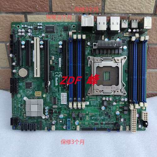 X9SRA REV 1.10 LGA2011单路工作站电脑主板支持2600V2 议价