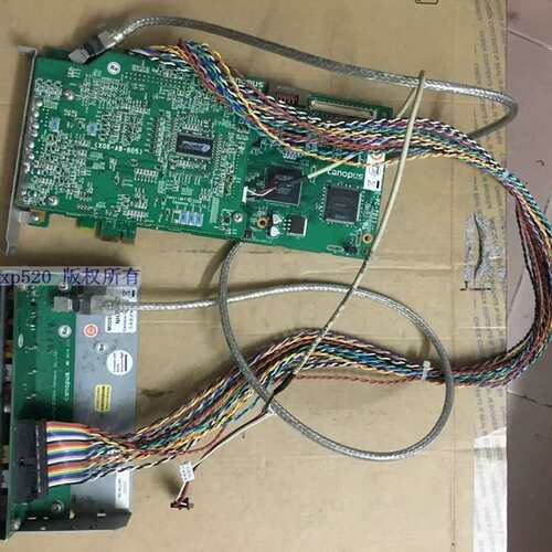 康能普视 canopus NHX-E2 PCI-E 视频采集卡NHX-E1 配盒子 议价