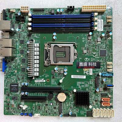 X11SCH-LN4F主板 4网卡 IPMI M.2 TPM sata8 c246 可测试议价
