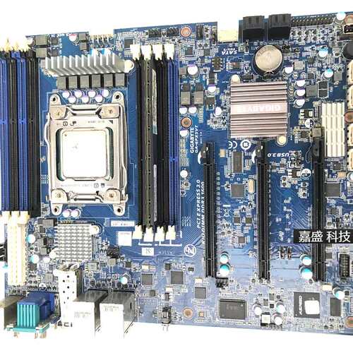 正品 GA-6PXSVT服务器主板X79 C602板载集成万兆网卡10G议价
