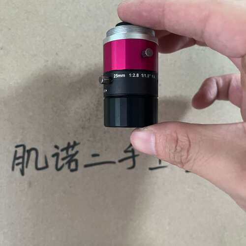 视清 MFA230-S25V2工业镜头2500万像素定焦1.8寸靶面 镜片通透议