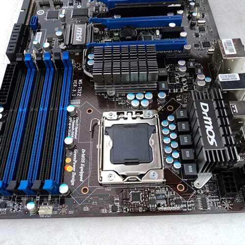 微星X58 PRO-E 1366针脚 X58主板 支持E5640 L5640 X5677正品议价