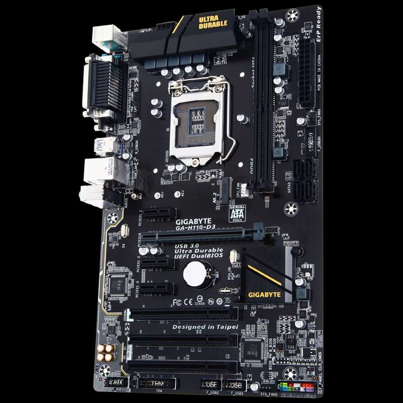 / GA-H110-D3 主板 REV:1.0 110豪华大板 DDR4议价