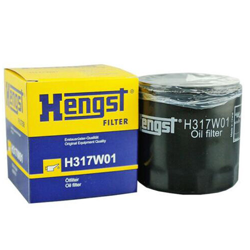 汉格斯特Hengst机油滤清器机油格H317W01适用于帕萨特朗逸高尔夫7