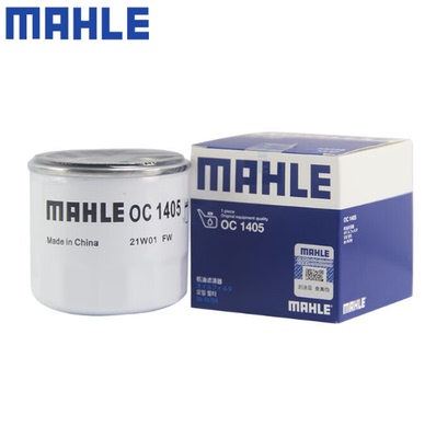 MAHLE马勒机滤机油滤芯格滤清器OC1405适配福特翼虎蒙迪欧金牛座