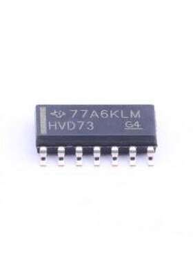 SN65HVD73DR RS-485/RS-422芯片 3.3V供电 20Mbps 收发器 SOIC-14