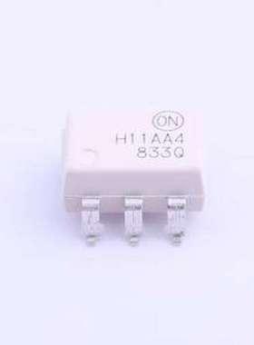 H11AA4SR2M 晶体管输出光耦 AC,DC输入 隔离电压(rms):4170V SMD-