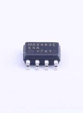 MAX483EESA+T RS-485/RS-422芯片 5V供电 250Kbps 收发器 SOIC-8