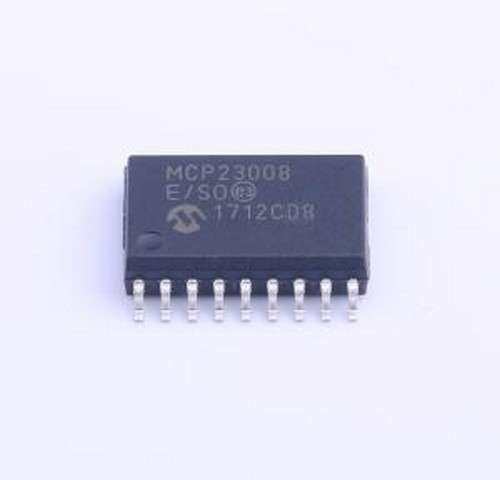 MCP23008-E/SO I/O扩展器 带有串行接口的8位I/O扩展器 SOIC-18-3