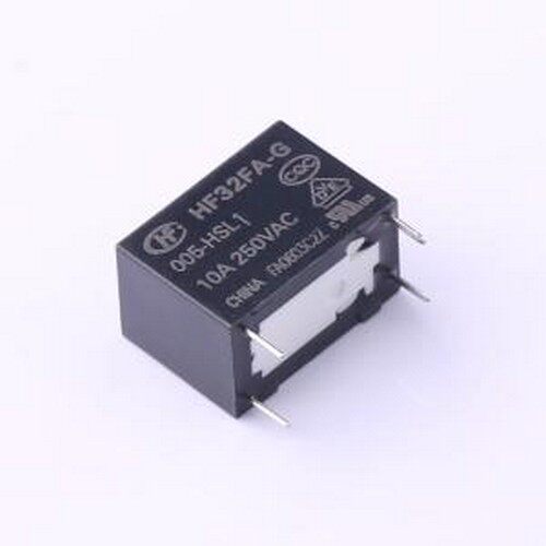 HF32FA-G/005-HSL1 功率继电器 超小型中功率5V继电器 单刀单掷-