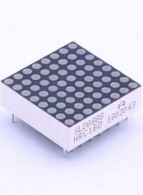 SLD0888HRC1BD LED点阵屏 8x8位共阴极红色LED点阵 插件