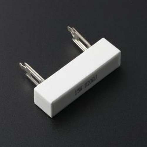 SQP15W-820Ω±5%-AP 插件电阻 水泥电阻 820Ω ±5% 15W 插件,48