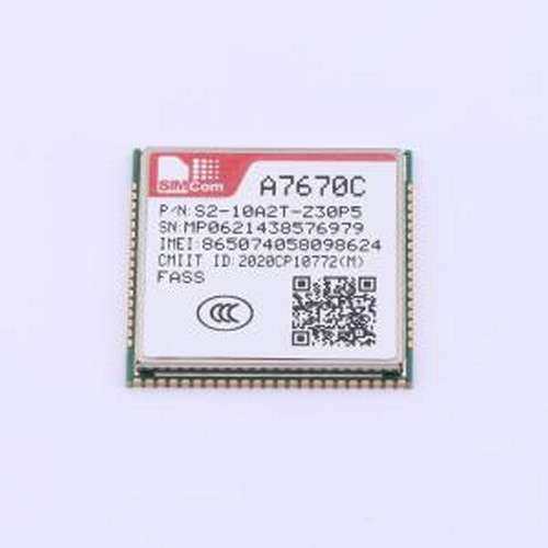 A7670C-FASS 2G/3G/4G/5G模块 4G模块 SMD,24x24mm