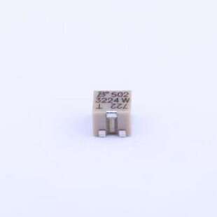 3224W-1-502E 可调电阻/电位器 5kΩ ±10% SMD-3P,4.8x3.5mm
