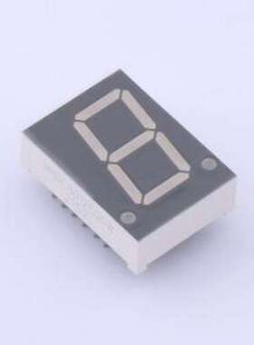 MHDC8012CGGW LED数码管 0.8英寸 共阴 灰面发黄绿光 插件