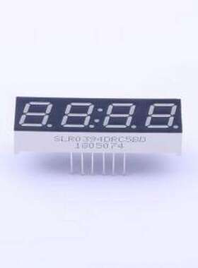 SLR0394DRC5BD LED数码管 4位0.39英寸红色数码管 共阴极 插件