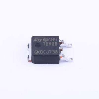 L78M08CDT-TR 线性稳压器(LDO) 输入35V 输出8V 500mA TO-252-2(D