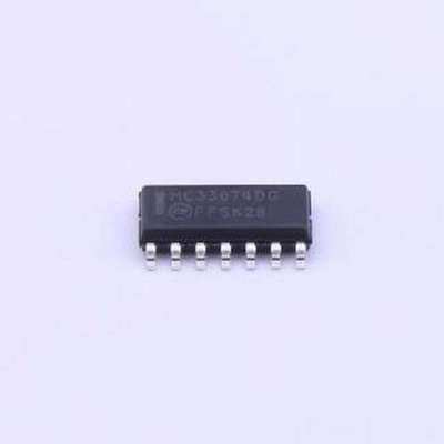 MC33074DR2G FET输入运放 运算放大器，单电源 3.0 V 至 44 V，四