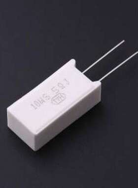 SQM10WS5RJB2 插件电阻 水泥电阻 5Ω ±5% 10W 插件,P=7.5mm
