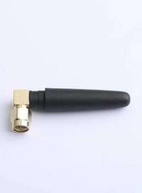 TX4G-JW-5 天线 4G胶棒天线|黑色|弯头型|50mm|SMA内螺纹内针|3d