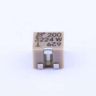 3224W-1-200E 可调电阻/电位器 20Ω ±10% SMD-3P,4.8x3.5mm
