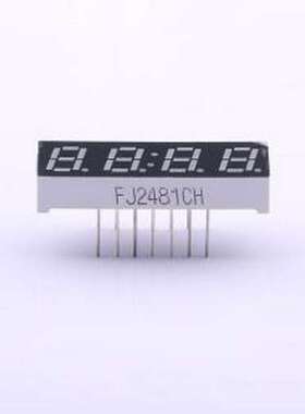 FJ2481CH LED数码管 4位0.28英寸红色数码管 共阴极 插件