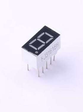 FJ3161BH LED数码管 0.36英寸红色数码管 共阳极 插件