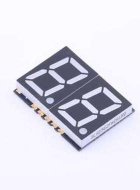 SLS0562FW2A1BD LED数码管 黑色/灰色 0.56英寸,两位,白光,贴片LE