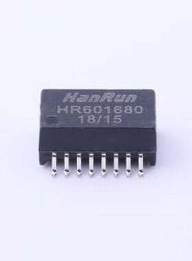 HR601680(编带包装) 网口变压器 HR601680(编带包装) SMD-16P,12.