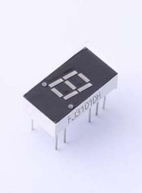 FJ3101DH LED数码管 1位0.3英寸共阳红光 4、12公共脚 左右脚 数