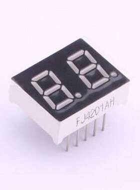 FJ4201AH LED数码管 2位0.4英寸红色数码管 共阴极 插件