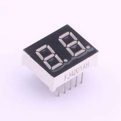 FJ4201AH LED数码管 2位0.4英寸红色数码管 共阴极 插件