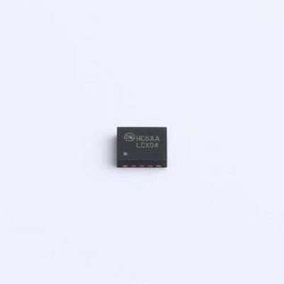 74LCX04BQX 反相器 带有 5 V 容差输入的低电压六通道逆变器 DQFN