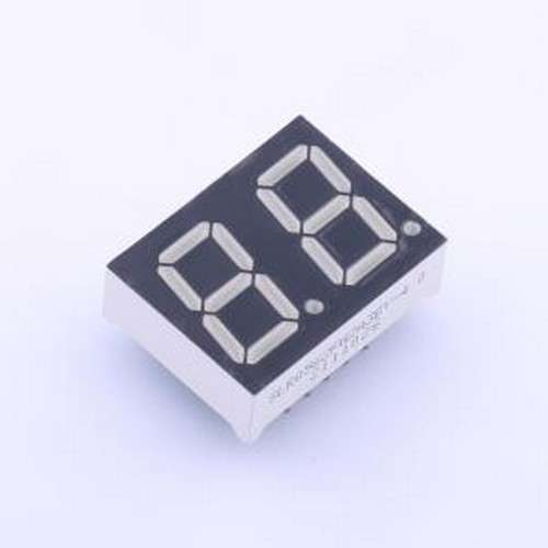SLR0562FW2A3BY-4.0 LED数码管 0.56英寸,两位,白光,共阳LED数码