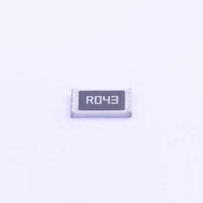 CR1812JR043E04Z 贴片电阻 厚膜电阻 43mΩ ±5% 500mW 1812