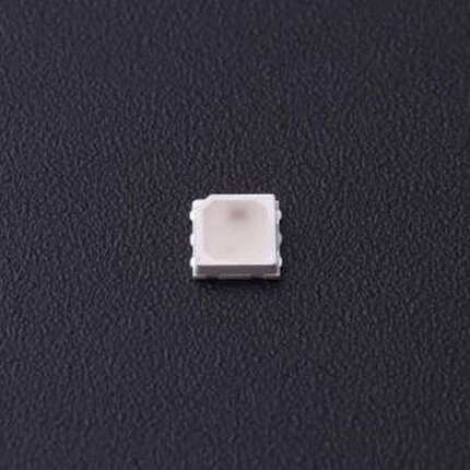 WS2812B-MINI-X2 RGB LED(内置IC) SMD灯珠 SMD-4P,3.5x3.7mm