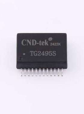 TG2495S 网口变压器 TG2495S SMD-24P,17.6x12.3mm