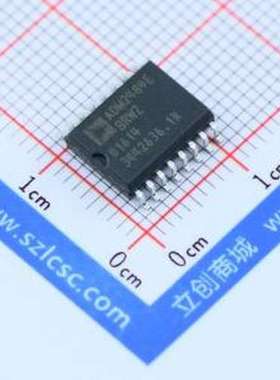 ADM2484EBRWZ-REEL7 隔离式RS485/422收发器 3.3V~5V供电 500Kbps