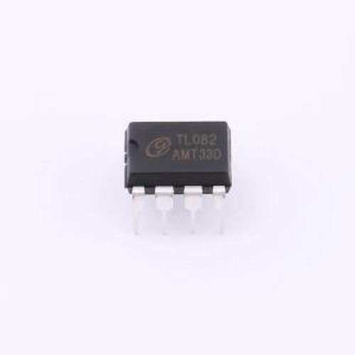TL082 运算放大器 高速JFET输入双运放 DIP-8