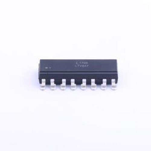 LTV-847S 晶体管输出光耦 DC输入 隔离电压(rms):5000V SMD-16P