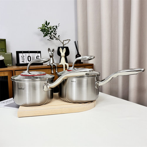 菲仕朗德国加厚18cm不锈钢奶锅