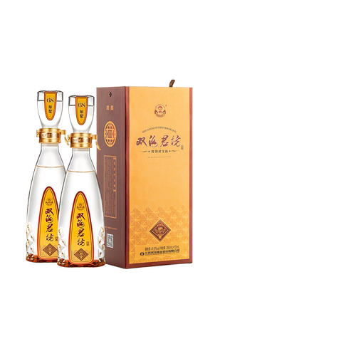 【酒厂直营】双沟珍宝坊君坊41.8度（250mL+15mL）*2瓶白酒口粮酒