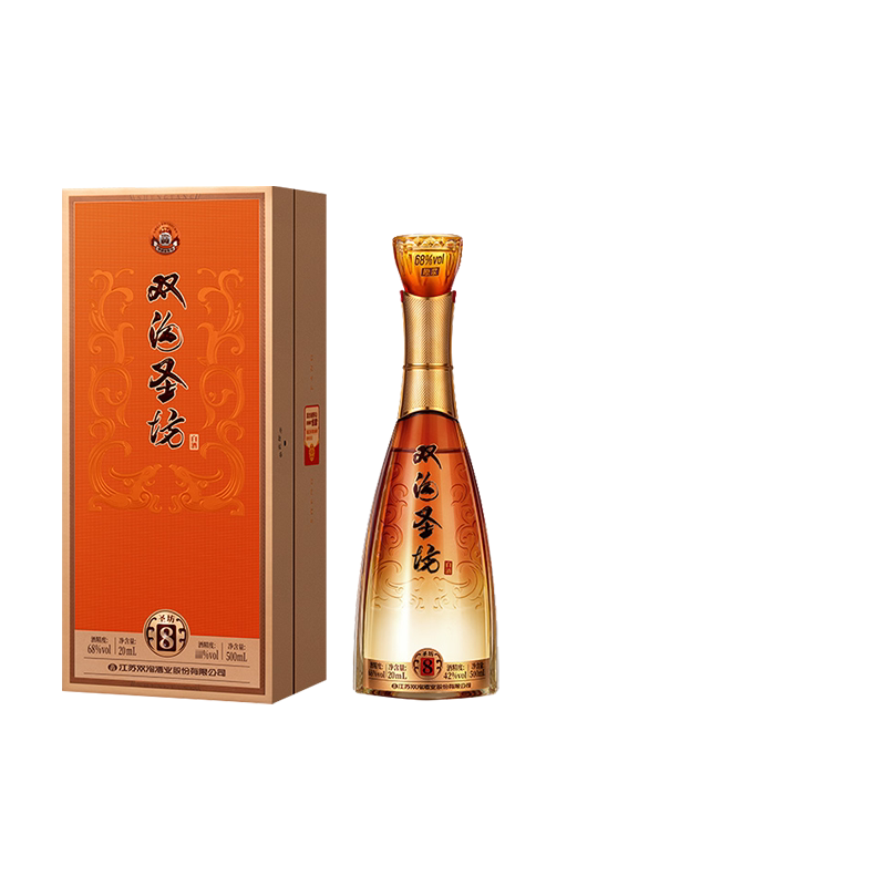 双沟圣坊8绵柔型纯粮白酒图片