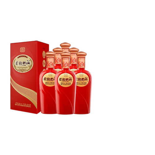 柔和双沟红精品450ml52度白酒