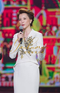 同款优雅晚会主持人礼服女修身显瘦晚礼服长款声乐演出服年会礼服