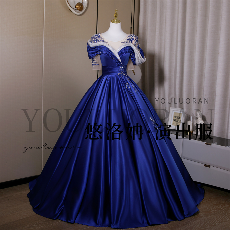 悠洛姌演出服文艺汇演礼服
