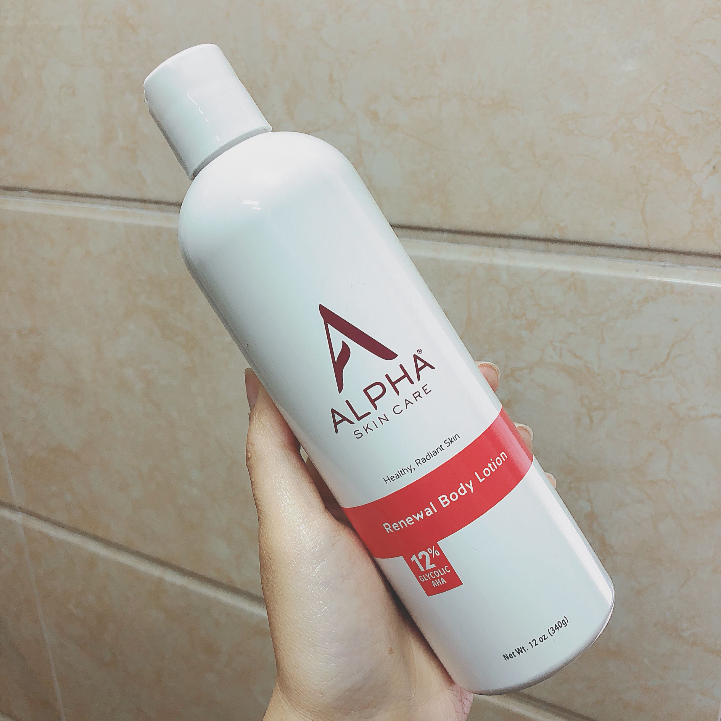 °üÓÊÃÀ¹úÕýÆ·Alpha Hydrox12%¹ûËáË¿»¬ÉíÌåÈéAHAÈ¥½ÇÖʼ¦Æ¤340g