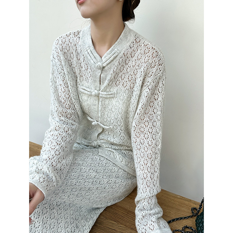 「工厂店」2024冬新款100%澳洲进口山羊绒针织打底衫新中式上衣女,女装/女士精品,毛针织衫,淘宝优惠券,粉丝福利购,淘宝优惠卷