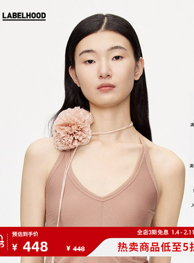 【ASSIGNMENTS X LABELHOOD】蕾虎ASSIGNMENTS褶饰花朵胸针女配饰