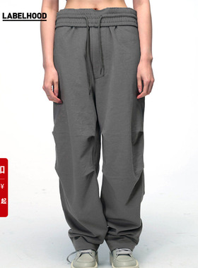 【SALE】【DANS FEU】蕾虎设计感双腰头卫裤双头拉链开衫装套装